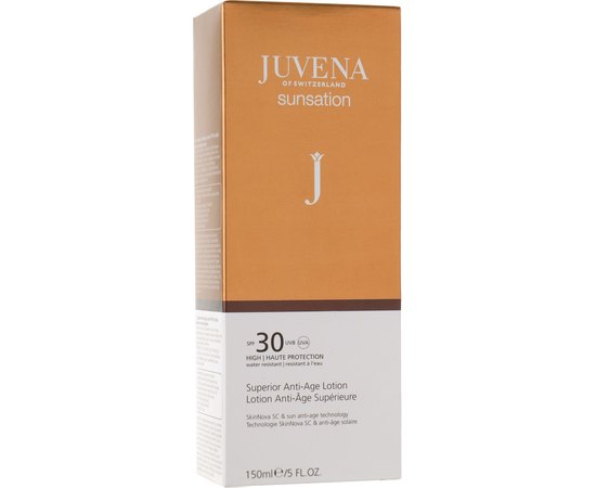 Лосьон для тела солнцезащитный антивозрастной SPF30 Juvena Sunsation Superior Anti-Age Lotion, 150 ml, изображение 3