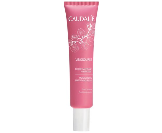 Матирующий флюид увлажняющий Caudalie Vinosource Moisturizing Matifying Fluid, 40 ml, изображение 2