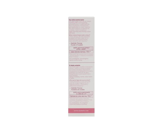 Матирующий флюид увлажняющий Caudalie Vinosource Moisturizing Matifying Fluid, 40 ml, изображение 4