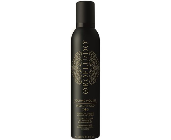 Мусс для объема волос средней фиксации Orofluido Volume Medium Hold Mousse, 300 ml