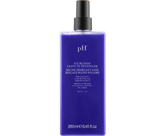 Несмываемый спрей-кондиционер Ледяной блонд pH Flower Ice Blonde Leave-in Detangler.