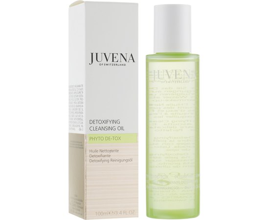 Очищающее масло Juvena Detoxifying Cleansing Oil, 100 ml, изображение 2