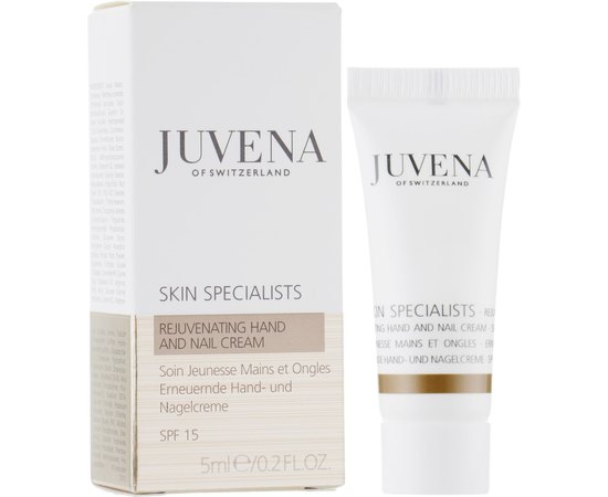 Омолаживающий крем для рук и ногтей SPF15 Juvena Skin Specialists Rejuvenating Hand&Nail Cream, 75 ml, изображение 2