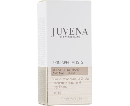 Омолаживающий крем для рук и ногтей SPF15 Juvena Skin Specialists Rejuvenating Hand&Nail Cream, 75 ml, изображение 3