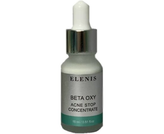 Себорегулирующая присушка Elenis Beta Oxy System Acne Stop Concentrate, 15 ml, изображение 2