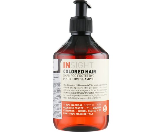 Шампунь для захисту кольору фарбованого волосся Insight Colored Hair Protective Shampoo, фото 