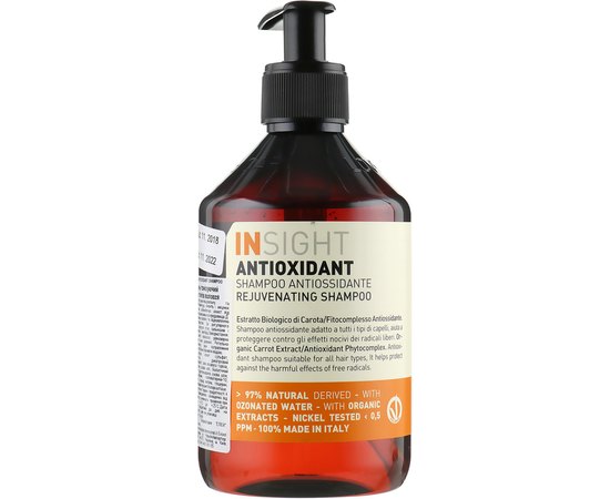 Шампунь тонізуючий Insight Antioxidant Rejuvenating Shampoo, фото 