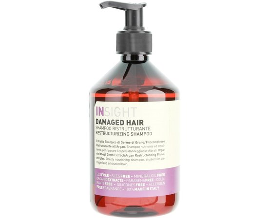 Шампунь восстанавливающий для поврежденных волос Insight Restructurizing Shampoo