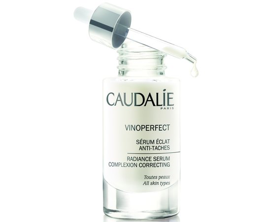 Сияющая сыворотка для коррекции цвета лица Caudalie Vinoperfect Radiance Complexion Correcting Serum, 30 ml, изображение 4