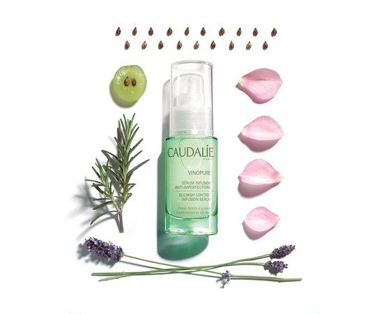 Caudalie Vinopure Serum Infusion Anti-Imperfections Сироватка для звуження пор, 30 мл, фото _ab__is.image_number.default