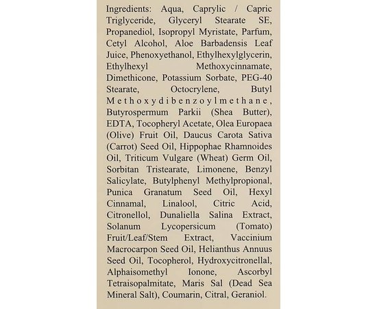 Укрепляющий крем для тела Sea of Spa Bio Spa Firming Body Cream, 120 ml, изображение 4