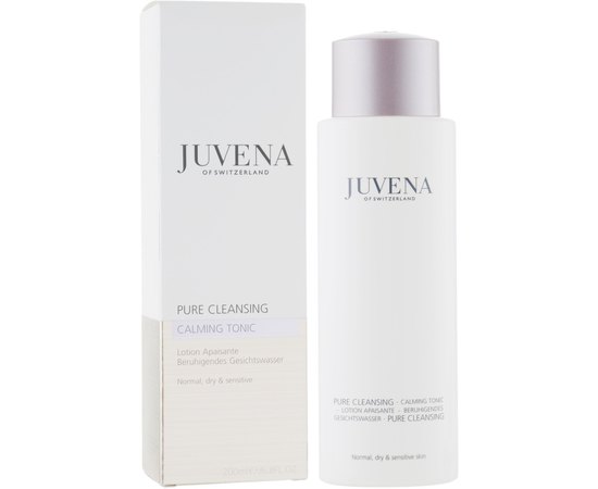 Juvena Pure Cleansing Calming Tonic Заспокійливий тонік для сухої і чутливої шкіри, 200 мл, фото 