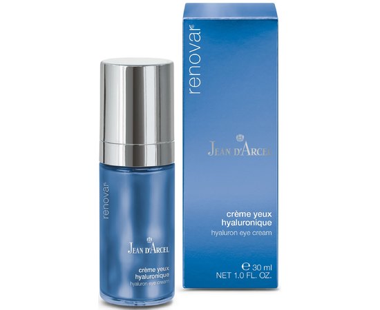 Зволожуючий крем для очей Гіалуронік з пептидами Jean d'Arcel Renovar creme yeux hyaluronique, 30 ml, фото _ab__is.image_number.default