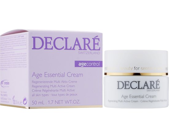 Declare Age Essential Cream Антивіковий крем на основі екстракту півонії, 50 мл, фото _ab__is.image_number.default