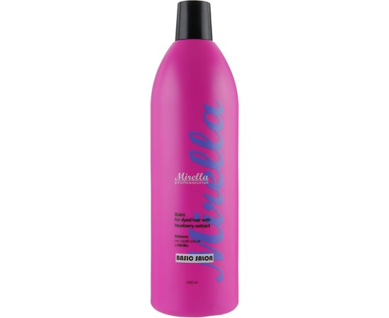 Бальзам для окрашенных волос с экстрактом черники Mirella Professional C Colore Balm, 1000 ml, изображение 3