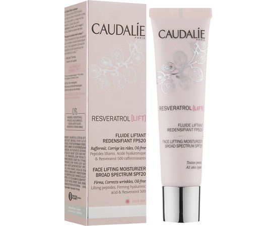 Caudalie Resveratrol Lift Face Lifting Moisturizer SPF 20 Денний флюїд з ефектом ліфтингу, 40 мл, фото _ab__is.image_number.default