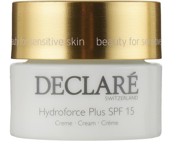 Declare Hydroforce Plus SPF 15 Cream Ультразволожуюча денний крем c SPF 15, 50 мл, фото 