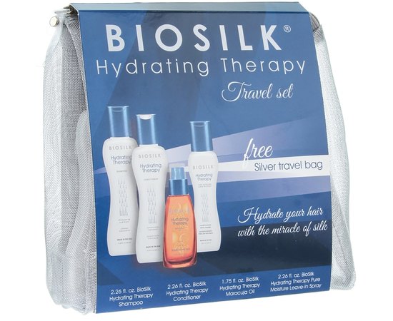 Дорожный набор Увлажняющая терапия Biosilk Hydrating Therapy Travel set