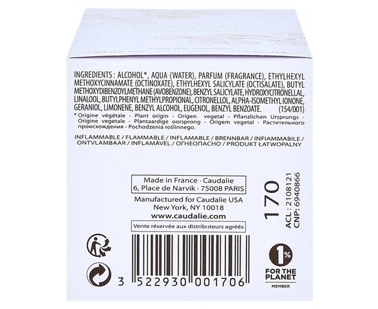 Изысканный парфюм Caudalie Parfum Divin, 50 ml, изображение 4