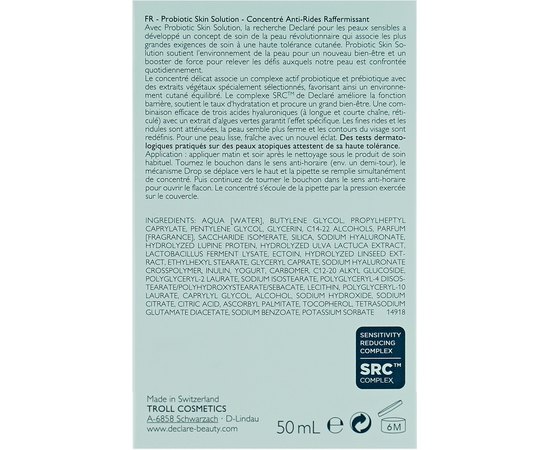 Declare Firming Anti-Wrinkle Concentrate Концентрат з пробіотиками, підтягуючий проти зморшок, 50 мл, фото _ab__is.image_number.default