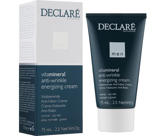 Крем-комфорт против морщин 24 часа Declare Men Anti-Wrinkle Energizing Cream, 75 ml, изображение 2