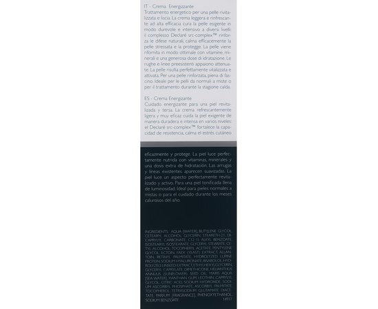 Крем-комфорт против морщин 24 часа Declare Men Anti-Wrinkle Energizing Cream, 75 ml, изображение 3