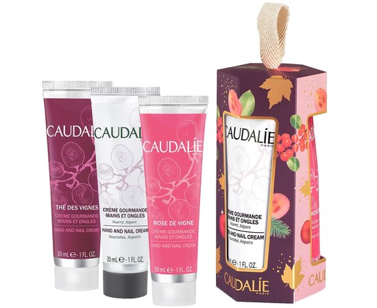 Лимитированный набор кремов для рук Caudalie Hand Cream Trio Set, изображение 2