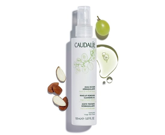 Олія для зняття макіяжу з обличчя й очей Caudalie Vinoclean Makeup Removing Cleansing Oil, фото _ab__is.image_number.default
