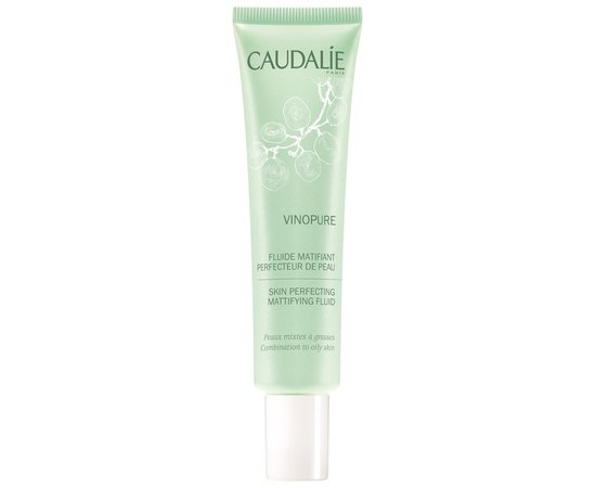 Матирующий флюид сужающий поры Caudalie Vinopure Fluid anti-imperfections, 40 ml, изображение 2