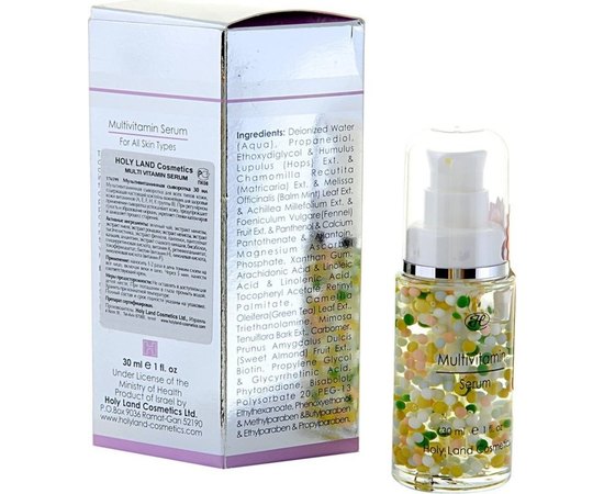 Сироватка мультивітамінна для обличчя Holy Land Multi Vitamin Serum, 30 ml, фото _ab__is.image_number.default