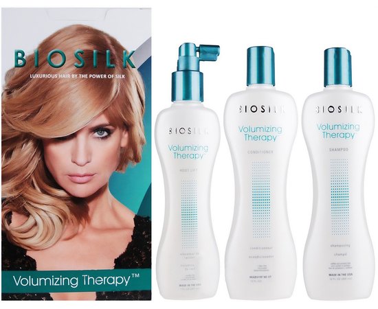 Набор для объема волос Biosilk Volumizing Therapy Intro Kit