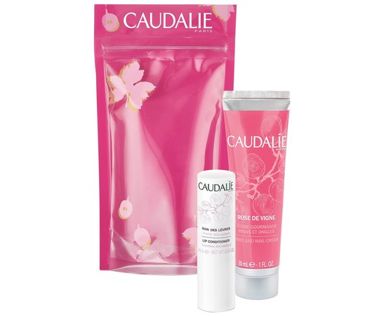 Набор Идеальный дуэт Caudalie Set Rose de Vigne, изображение 2 Набор Идеальный дуэт Caudalie Set Rose de Vigne, изображение 2