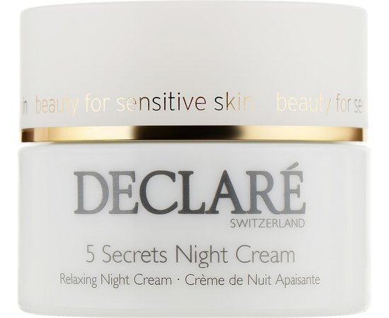 Ночной крем 5 секретов красоты Declare Stress Balance 5 Secrets Night Cream