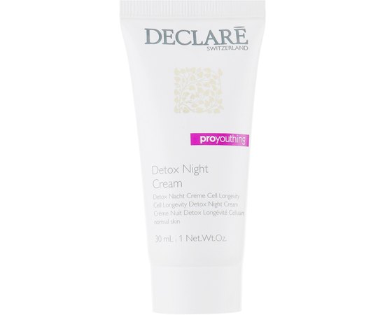 Declare Detox Night Cream Нічний крем для омолодження шкіри, фото 