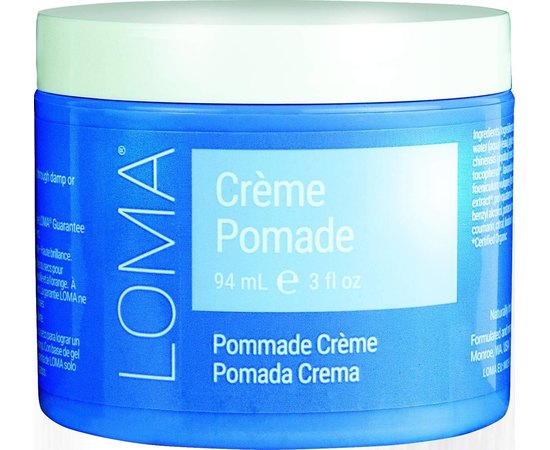 Помада для волосся середньої фіксації Loma Creme Pomade, 94 ml, фото 
