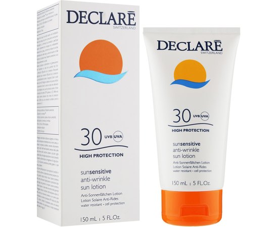 Declare Anti-Wrinkle Sun Lotion SPF 30 Сонцезахисний лосьйон з омолоджуючою дією, 150 мл, фото _ab__is.image_number.default