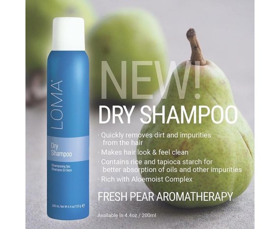 Сухий шампунь Loma Dry Shampoo, 125 g, фото _ab__is.image_number.default