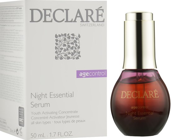 Сыворотка ночная восстанавливающая Declare Night Repair Essential Serum, 50 ml, изображение 2 Сыворотка ночная восстанавливающая Declare Night Repair Essential Serum, 50 ml, изображение 2