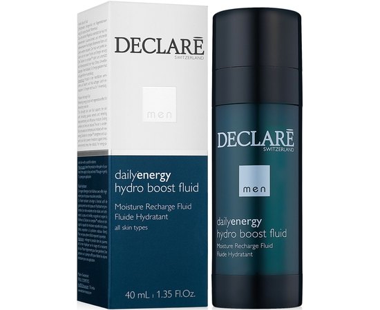 Успокаивающий увлажняющий бальзам-флюид после бритья Declare Hydro Boost Fluid, 40 ml, изображение 2