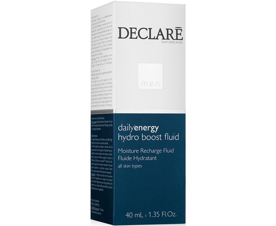 Успокаивающий увлажняющий бальзам-флюид после бритья Declare Hydro Boost Fluid, 40 ml, изображение 3