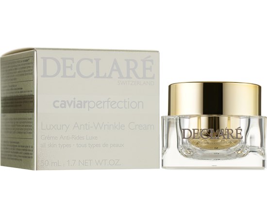 Declare Luxury Anti-Wrinkle Cream Відновлюючий крем проти зморшок, 50 мл, фото _ab__is.image_number.default