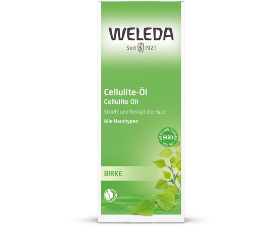 Березовое масло от целлюлита Weleda Birken Cellulite-Ol, 100 ml, изображение 2