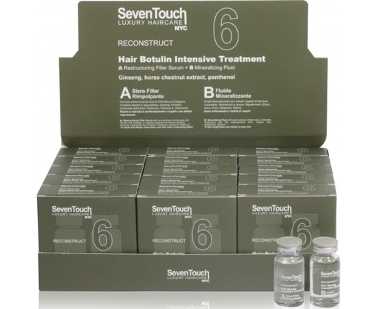 Ботокс для волосся Personal Touch Seven Touch Botulin Intensive Treatment, 2х12 ml, фото 