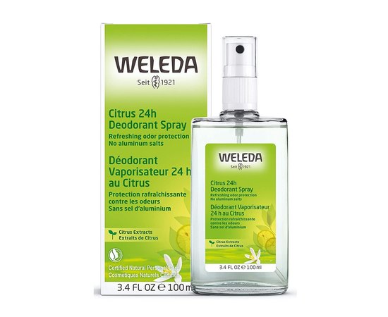 Цитрус дезодорант Weleda Citrus Deodorant, 100 ml, фото _ab__is.image_number.default Цитрус дезодорант Weleda Citrus Deodorant, 100 ml, фото _ab__is.image_number.default