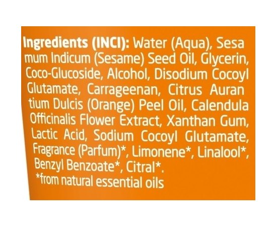 Детский шампунь-гель для волос и тела Апельсин Weleda Kids 2in1 Shower & Shampoo Fruchtige Orange, 150 ml, изображение 3