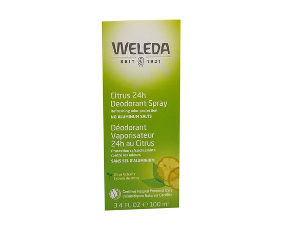 Weleda Citrus 24h Deodorant Roll-On Дезодорант кульковий Цитрус, 50 мл, фото _ab__is.image_number.default Weleda Citrus 24h Deodorant Roll-On Дезодорант кульковий Цитрус, 50 мл, фото _ab__is.image_number.default