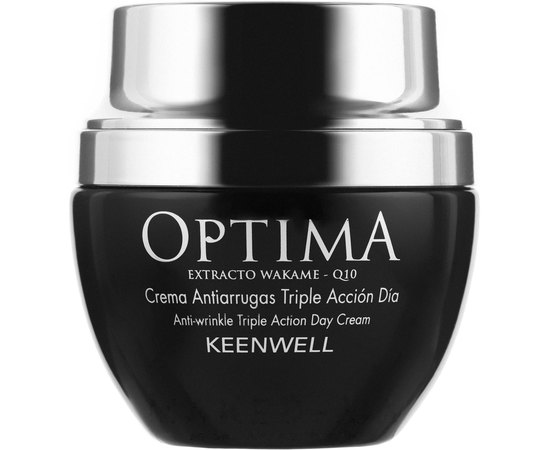 Keenwell Optima Anti-Wrinkles Triple action Cream Денний крем проти зморшок потрійного дії, 55 мл, фото 