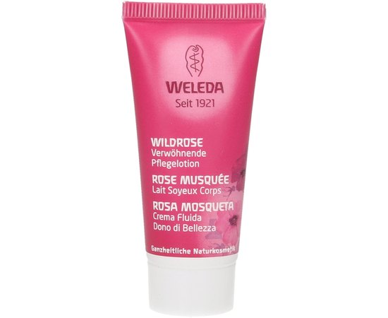 Дневной крем розовый разглаживающий Weleda Wildrose Tagescreme, 30 ml