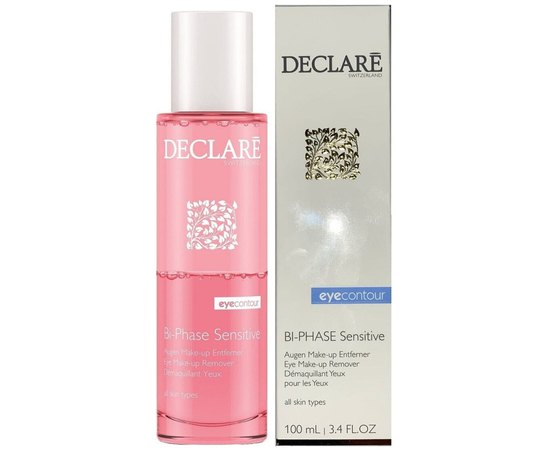 Двухфазное средство для снятия макияжа Declare Bi-Phase Sensitive Eye Make-up Remover, 100 ml, изображение 2