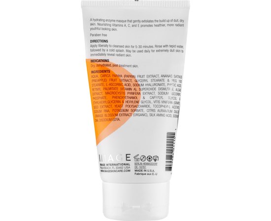Энзимная маска Image Skincare Vital C Hydrating Enzyme Masque, 57 ml, изображение 2